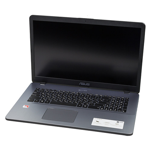 

Ноутбук ASUS VivoBook M705BA-GC052T, 17.3", IPS, AMD A6 9225 2.6ГГц, 4Гб, 1000Гб, AMD Radeon R4, Windows 10, 90NB0PT2-M00700, серый