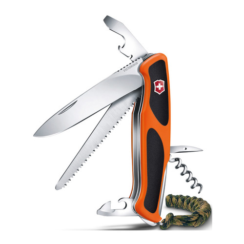 

Складной нож VICTORINOX Ranger Grip 55 Autumn Spirit SE2019, 12 функций, 130мм, оранжевый / черный