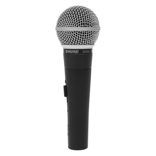 Микрофон SHURE SM58SE, черный/серебристый Noname