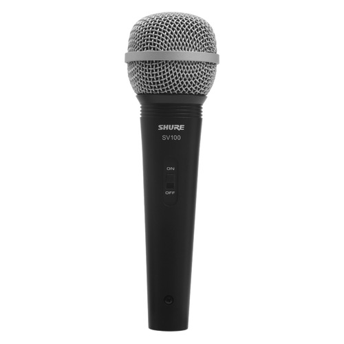 Микрофоны Микрофон SHURE SV100-A, черный/серебристый Noname