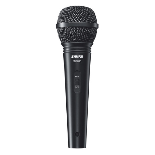 Микрофон SHURE SV200-A, черный Noname