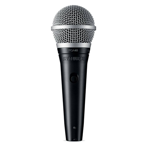 

Микрофон SHURE PGA48-QTR-E, черный/серебристый, PGA48-QTR-E