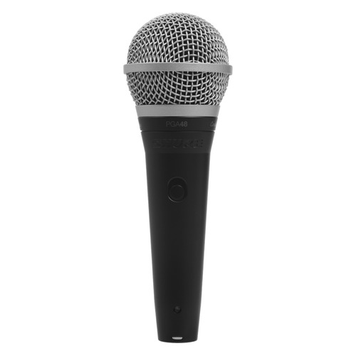 Микрофоны Микрофон SHURE PGA48-XLR-E, черный/серебристый Noname