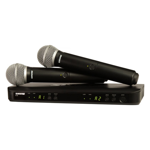 Радиосистемы Радиосистема Shure BLX288E/PG58-M17 беспровод. черный Noname