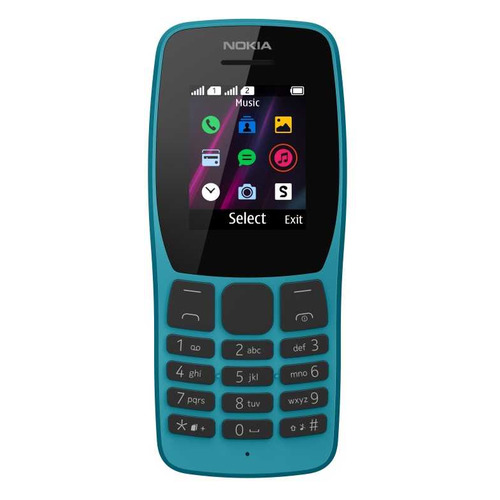 фото Мобильный телефон nokia 110 ds ta-1192, синий