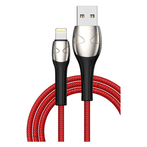

Кабель TFN Spyder, Lightning (m) - USB (m), 1м, черный / красный [tfn-cspdligusb1mrd], Spyder