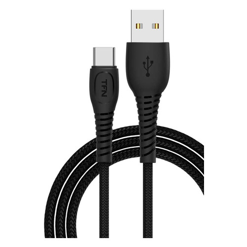 

Кабель TFN Forza, USB A(m), USB Type-C (m), 1м, черный [tfn-cusbcusb5a1mbk], Forza