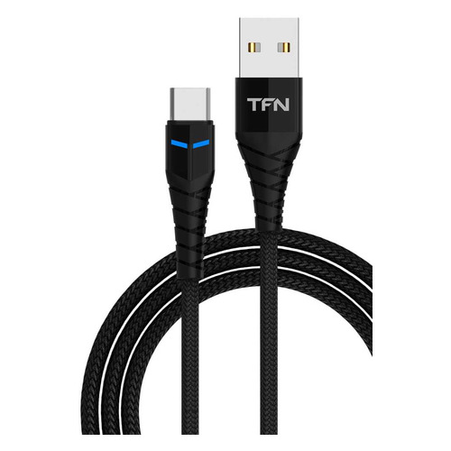 

Кабель TFN Knight, USB A(m), USB Type-C (m), 1м, черный [tfn-cknusbcusb1mbk], Knight