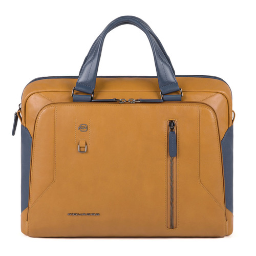 

Сумка Piquadro Hakone CA3335S104/CUBL желтый/синий натур.кожа
