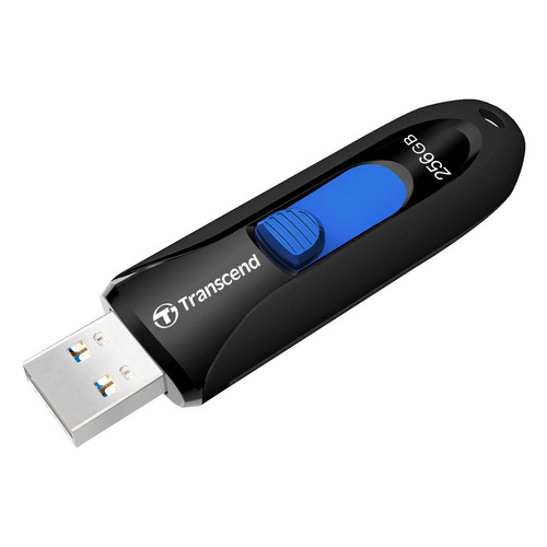 

Флешка USB Transcend Jetflash 790 256ГБ, USB3.0, черный и синий [ts256gjf790k], 790