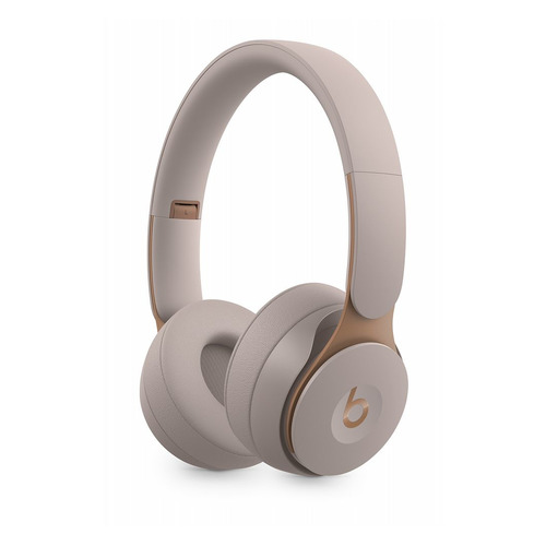 Наушники с микрофоном BEATS Solo Pro Wireless Noise Cancelling, Bluetooth, накладные, серый [mrj82ee/a]