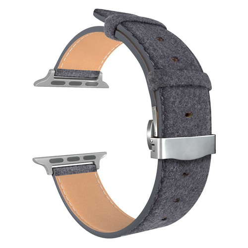 

Ремешок Lyambda Minkar для Apple Watch Series 3/4/5/6/SE, черный [dsp-10-40], Lyambda Minkar
