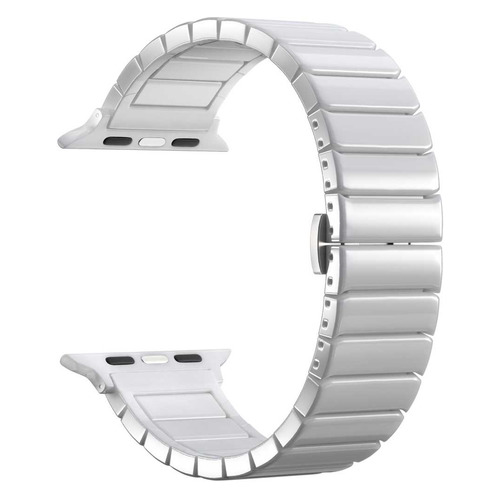 

Ремешок Lyambda Libertas для Apple Watch Series 3/4/5/6/SE, белый [ds-apg-06-44-wh], Lyambda Libertas
