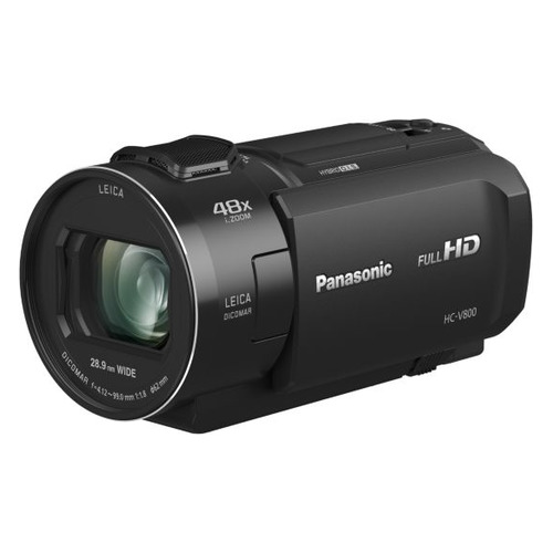 

Видеокамера PANASONIC HC-V800EE-K, черный, Flash
