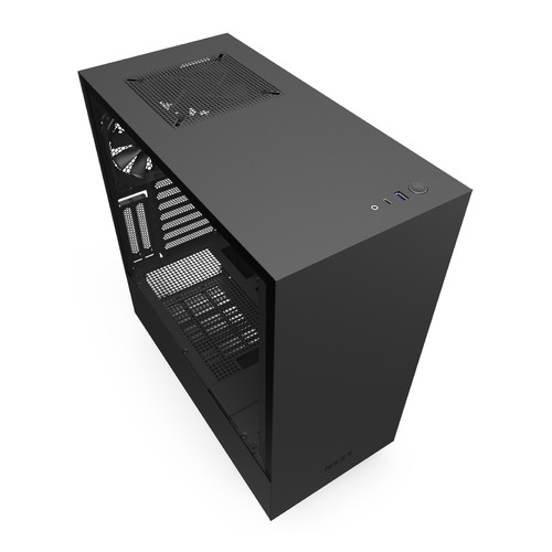 фото Корпус atx nzxt h510i ca-h510i-b1, mini-tower, без бп, черный