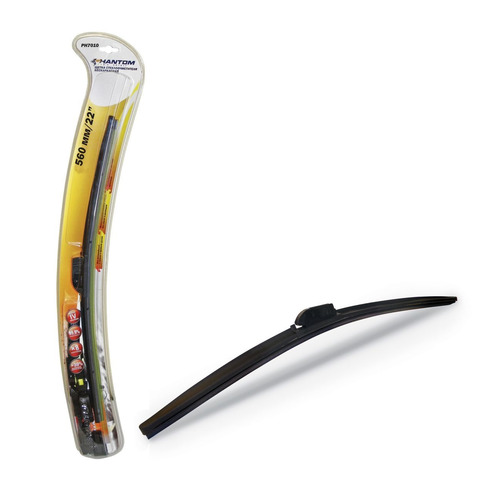 

Щетка стеклоочистителя PHANTOM PH7010, 560мм/22", бескаркасная
