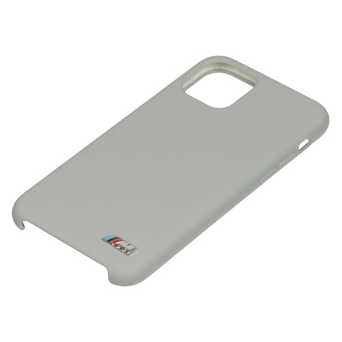 фото Чехол (клип-кейс) bmw silicon case, для apple iphone 11 pro, серый [bmhcn58msilgr] noname
