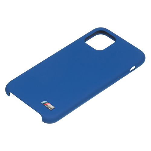 фото Чехол (клип-кейс) bmw silicon case, для apple iphone 11 pro, синий [bmhcn58msilna] noname