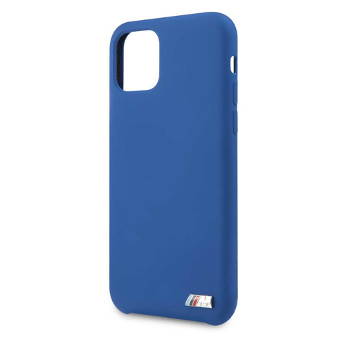 фото Чехол (клип-кейс) bmw silicon case, для apple iphone 11 pro max, синий [bmhcn65msilna] noname