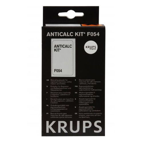 Очиститель от накипи для кофеварок и кофемашин Krups F054001B 100гр (упак.:2шт) очиститель накипи для чайников и кофеварок top house 391237
