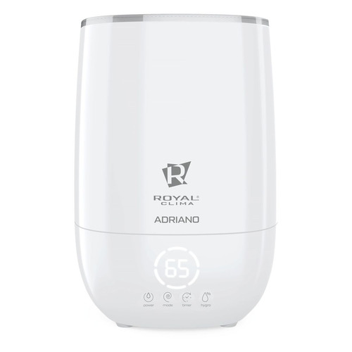 

Увлажнитель воздуха ROYAL CLIMA RUH-AD300/4.8Е-WT, 4.8л, белый/серебристый, RUH-AD300/4.8Е-WT