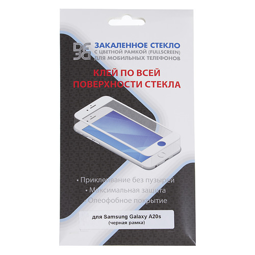 

Защитное стекло для экрана DF sColor-83 для Samsung Galaxy A20s 3D, 1 шт, черный [df scolor-83 (black)], sColor-83
