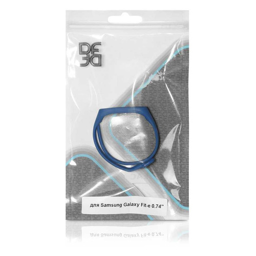 

Ремешок DF sClassicband-02 для Samsung Galaxy Fit-e синий (DF SCLASSICBAND-02 (BLUE))