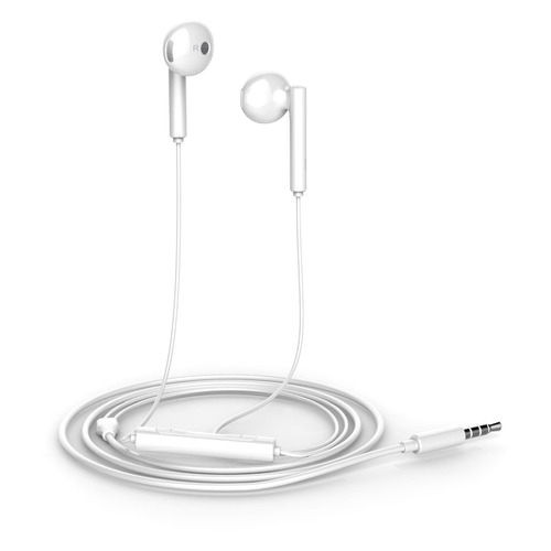 фото Наушники с микрофоном honor classic earphone am115, 3.5 мм, вкладыши, белый [55031075]