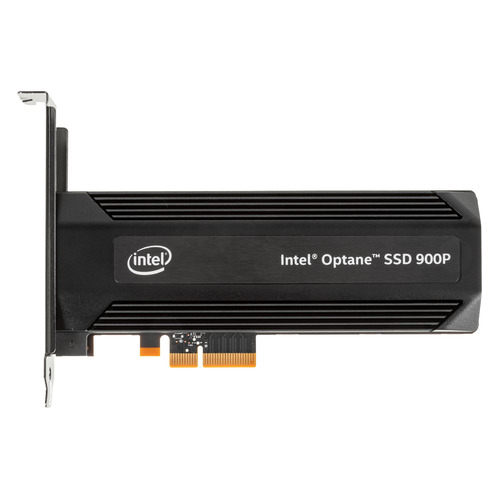 

SSD накопитель INTEL Optane 900P SSDPED1D280GAX1 280ГБ, PCI-E AIC (add-in-card), PCI-E x4, NVMe [ssdped1d280gax1 945760], SSDPED1D280GAX1