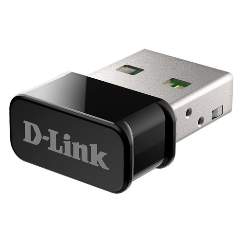 

Сетевой адаптер WiFi D-LINK DWA-181/RU/A1A USB 2.0, Черный