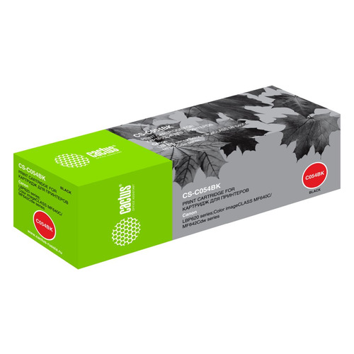 

Картридж Cactus CS-C054BK, черный / CS-C054BK, CS-C054BK