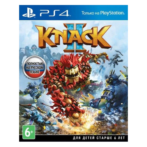 

Игра PLAYSTATION Knack 2, русская версия