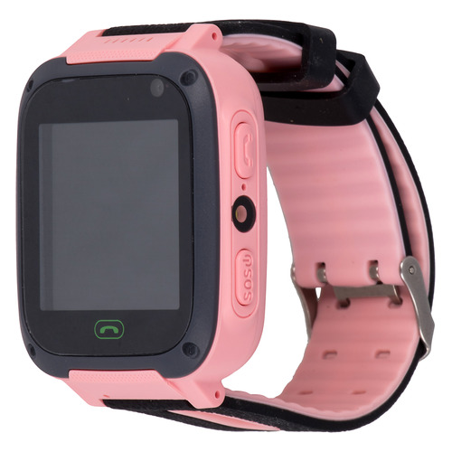 фото Смарт-часы canyon cne-kw21rr, 1.44", черный/розовый / черный/розовый