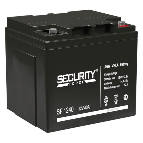 фото Аккумулятор security force sf 1240 noname