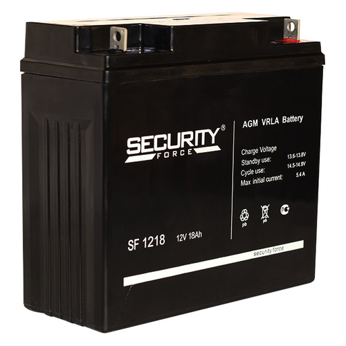 

Аккумулятор Security Force SF 1218, Security Force SF 1218