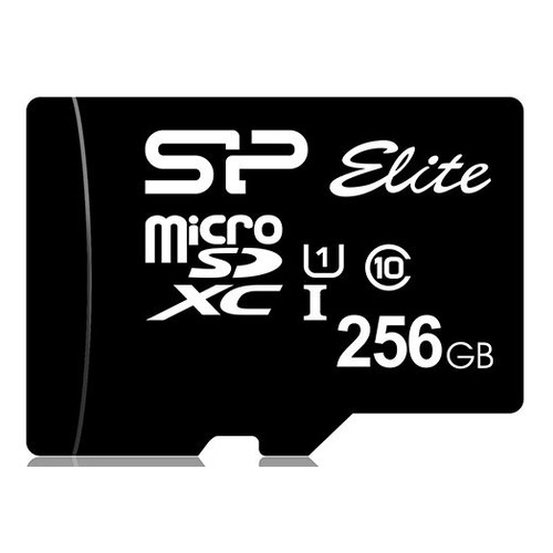 фото Карта памяти microsdxc uhs-i silicon power elite 256 гб, 85 мб/с, class 10, sp256gbstxbu1v10, 1 шт.