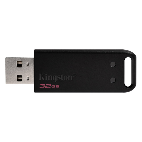 фото Флешка usb kingston datatraveler dt 20 32гб, usb3.0, черный [dt20/32gb]