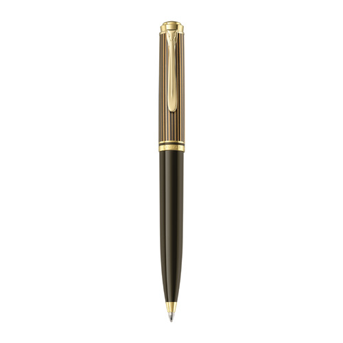 

Ручка шариков. Pelikan Souveraen K 800 (PL813990) коричневый/черный M черные подар.кор., K 800