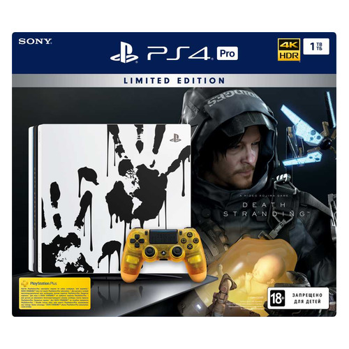 

Игровая консоль PLAYSTATION 4 Pro с 1 ТБ памяти LE , игрой Death Stranding, PS719327608, черный