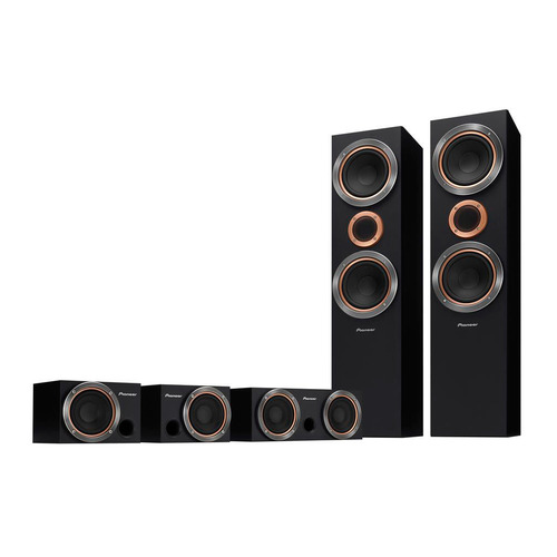 

Акустическая система PIONEER S-RS55TB-B, 5.0, черный