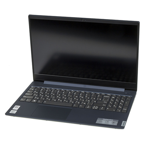 фото Ноутбук lenovo ideapad s340-15iil, 15.6", ips, intel core i3 1005g1 1.2ггц, 8гб, 128гб ssd, intel uhd graphics , free dos, 81vw00atrk, синий