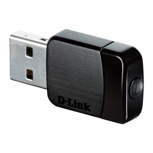 

Сетевой адаптер WiFi D-LINK DWA-171/A1C USB 2.0, Черный