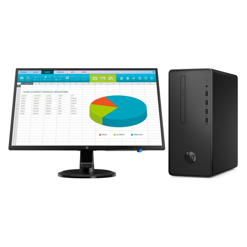 

Комплект HP Desktop Pro G2, Intel Pentium Gold G5400, DDR4 4Гб, 500Гб, Intel UHD Graphics 610, Linux Astra, черный [7pg22es]