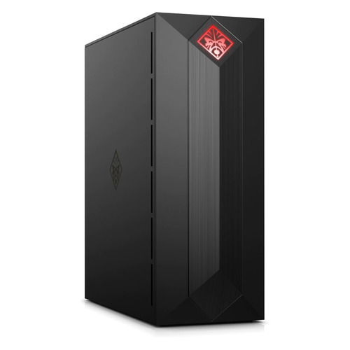 фото Компьютер hp omen 875-0044ur, intel core i5 9400f, ddr4 16гб, 512гб(ssd), nvidia geforce gtx 1660ti - 6144 мб, windows 10, черный [7jw13ea]