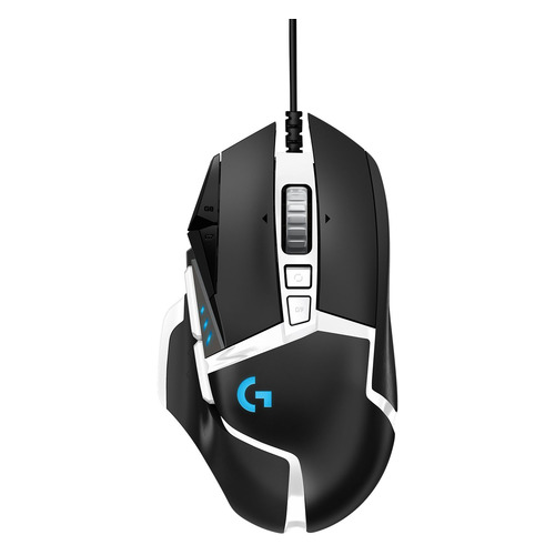 фото Мышь logitech g502 se hero, игровая, лазерная, проводная, usb, черный и белый [910-005729]