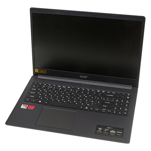 фото Ноутбук acer aspire a315-22g-99sn, 15.6", amd a9 9420e 1.8ггц, 4гб, 1000гб, amd radeon r530 - 2048 мб, linux, nx.he7er.004, черный