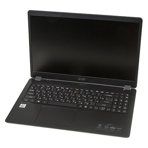 фото Ноутбук acer aspire 3 a315-56-501q, 15.6", intel core i5 1035g1 1ггц, 4гб, 128гб ssd, intel uhd graphics , linux, nx.hs5er.00e, черный