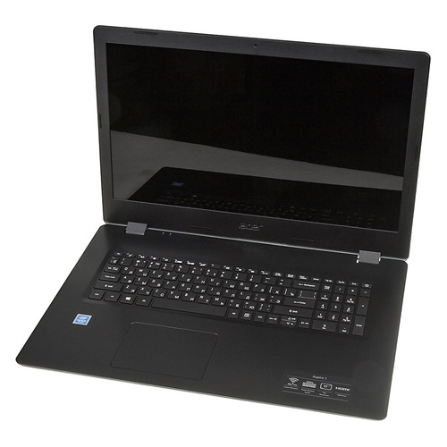 фото Ноутбук acer aspire 3 a317-32-p6ww, 17.3", intel pentium silver n5000 1.1ггц, 4гб, 1000гб, intel uhd graphics 605, linux, nx.hf2er.004, черный