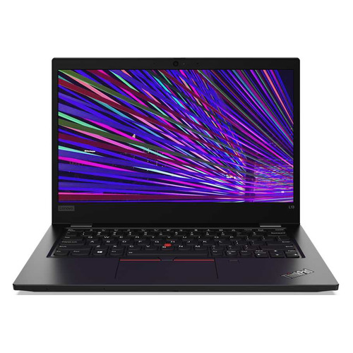 фото Ноутбук lenovo thinkpad l13, 13.3", ips, intel core i3 10110u 2.1ггц, 8гб, 256гб ssd, intel uhd graphics , windows 10 professional, 20r30003rt, черный