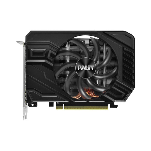 фото Видеокарта palit nvidia geforce gtx 1660, pa-gtx1660 stormx 6g bulk, 6гб, gddr5, bulk [ne51660018j9-165f bulk]